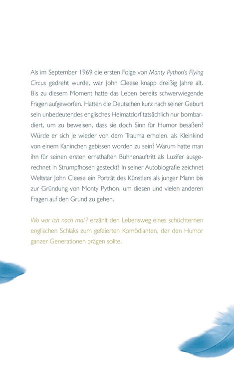 Produktbild: Wo war ich noch mal?