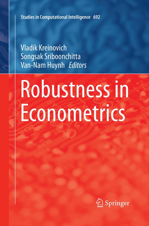 Produktbild: Robustness in Econometrics