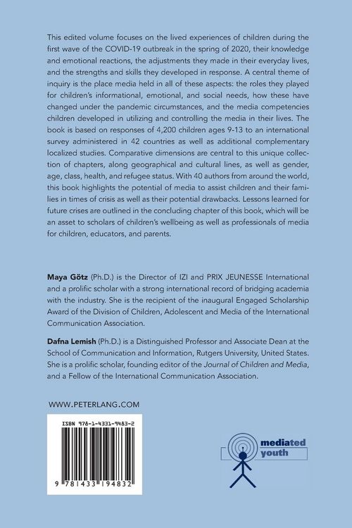 Produktbild: Children and Media Worldwide in a Time of a Pandemic