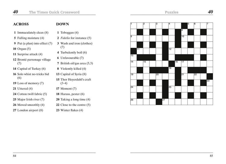 Produktbild: Times Quick Xword 24 Pb