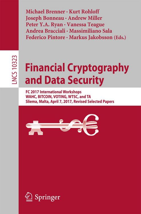 Produktbild: Financial Cryptography and Data Security