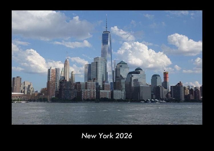 Produktbild: New York 2026 Fotokalender DIN A3