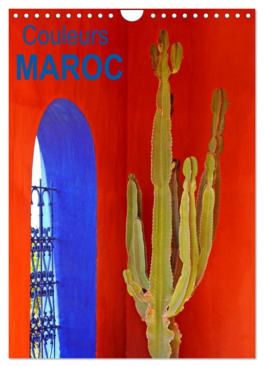 Produktbild: Couleurs MAROC (Calendrier mural 2026 DIN A4 horizontal), CALVENDO calendrier mensuel
