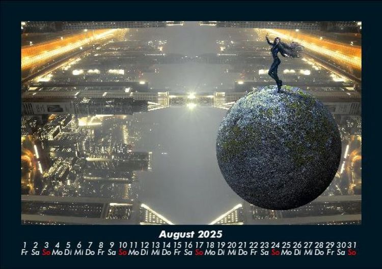 Produktbild: Mit Fantasy durch's Jahr 2025 Fotokalender DIN A5