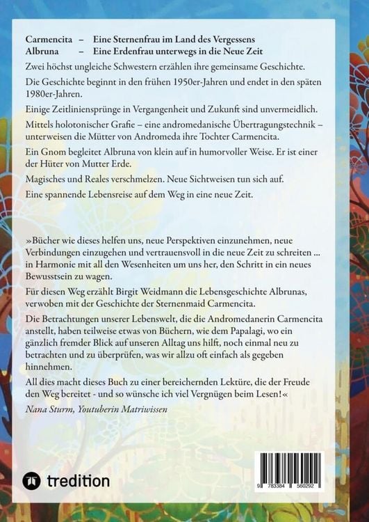 Produktbild: CARMENCITA - Im Land des Vergessens - Eine Sternenfrau und eine Erdenfrau erz&auml;hlen ihre gemeinsame Geschichte.