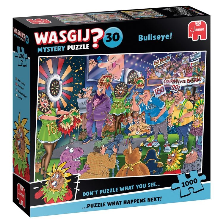 Produktbild: Wasgij Mystery 30 - Volltreffer - Puzzle 1000 Teile