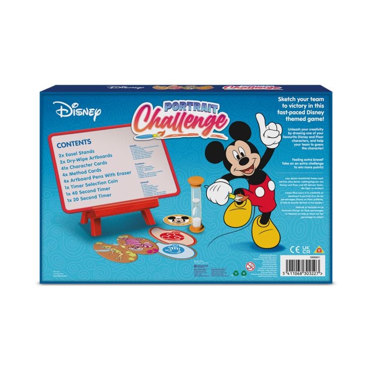 Produktbild: Disney Portrait Challenge - Das lustige kreative Zeichenspiel f&uuml;r die ganze Familie!