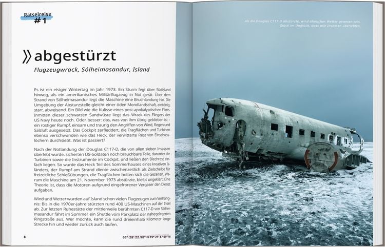 Produktbild: Landkarten-R&auml;tselreise Lost Places weltweit