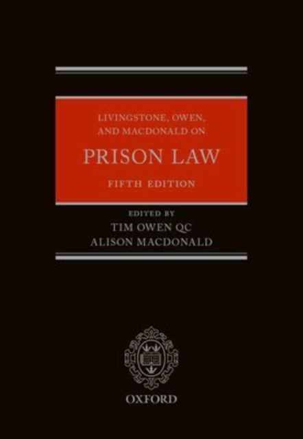 Produktbild: Livingstone, Owen, and MacDonald on Prison Law
