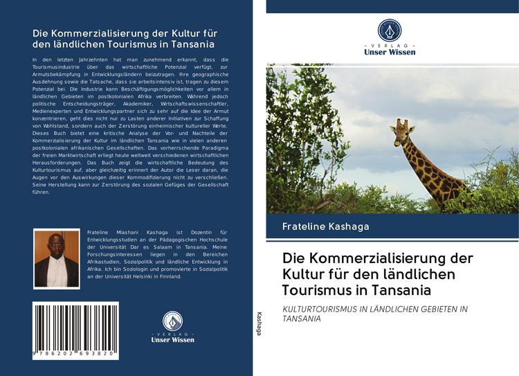 Produktbild: Die Kommerzialisierung der Kultur f&uuml;r den l&auml;ndlichen Tourismus in Tansania
