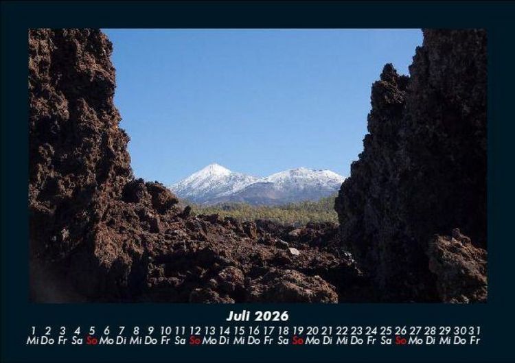 Produktbild: Landschaftskalender 2026 Fotokalender DIN A5