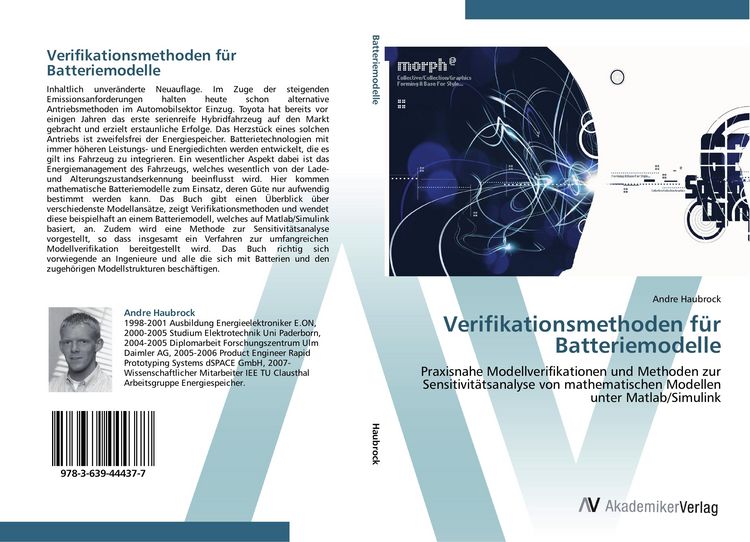 Produktbild: Verifikationsmethoden f&uuml;r Batteriemodelle