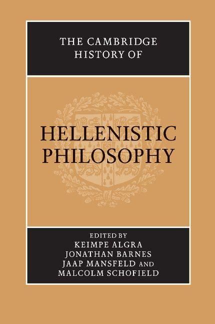 Produktbild: The Cambridge History of Hellenistic Philosophy
