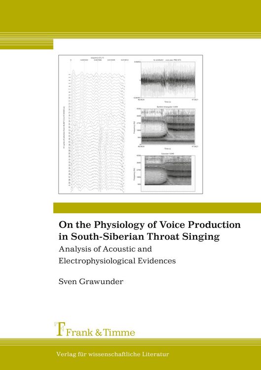 Produktbild: On the Physiology of Voice Production in South-Siberian Throat Singing