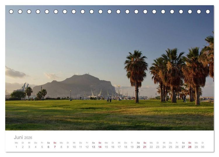 Produktbild: Impressionen aus Sizilien (Tischkalender 2026 DIN A5 quer), CALVENDO Monatskalender