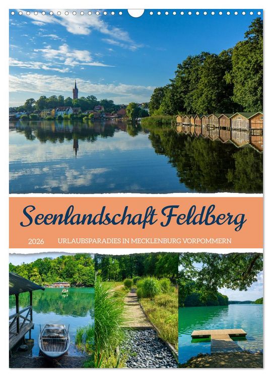 Produktbild: Seenlandschaft Feldberg (Wandkalender 2026 DIN A3 hoch), CALVENDO Monatskalender