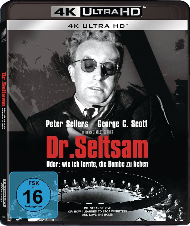 Produktbild: Dr. Seltsam - Oder: wie ich lernte, die Bombe zu lieben (4K Ultra HD)