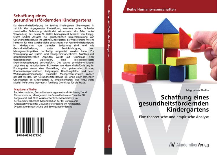 Produktbild: Schaffung eines gesundheitsf&ouml;rdernden Kindergartens