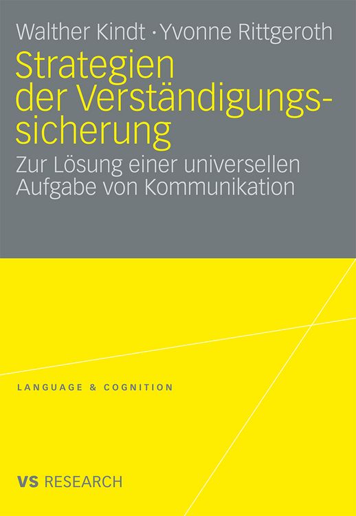 Produktbild: Strategien der Verst&auml;ndigungssicherung