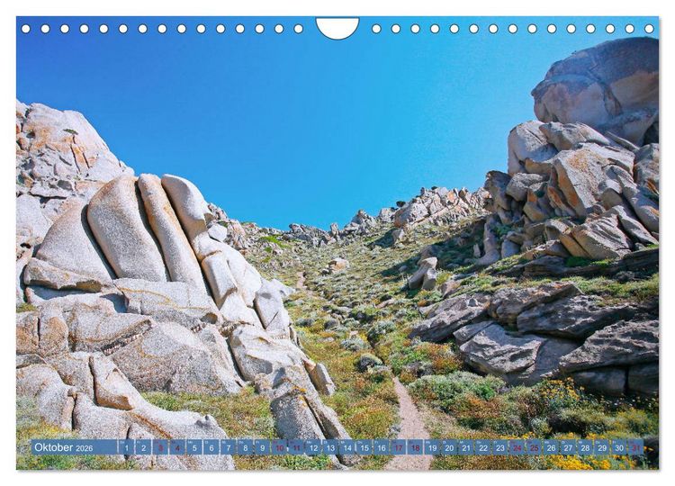 Produktbild: Facettenreiches Sardinien (Wandkalender 2026 DIN A4 quer), CALVENDO Monatskalender