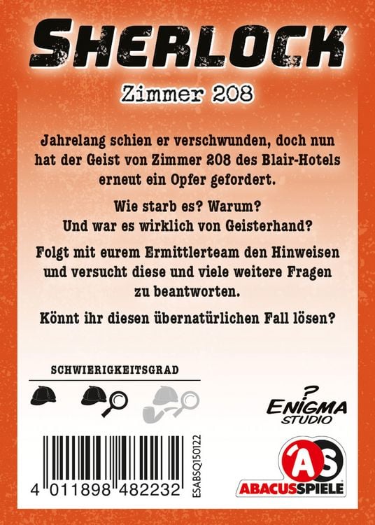 Produktbild: Sherlock - Zimmer 208