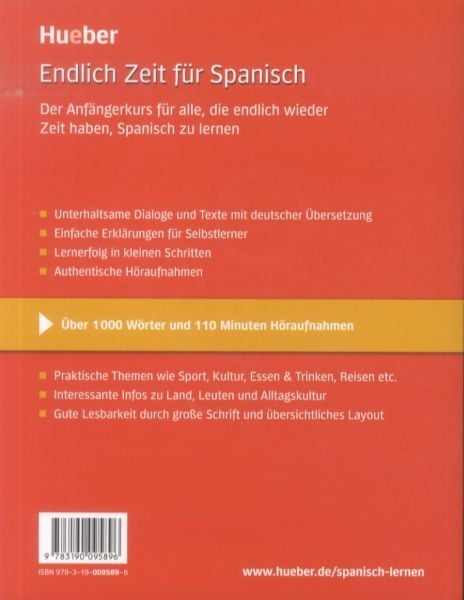 Produktbild: Endlich Zeit f&uuml;r Spanisch