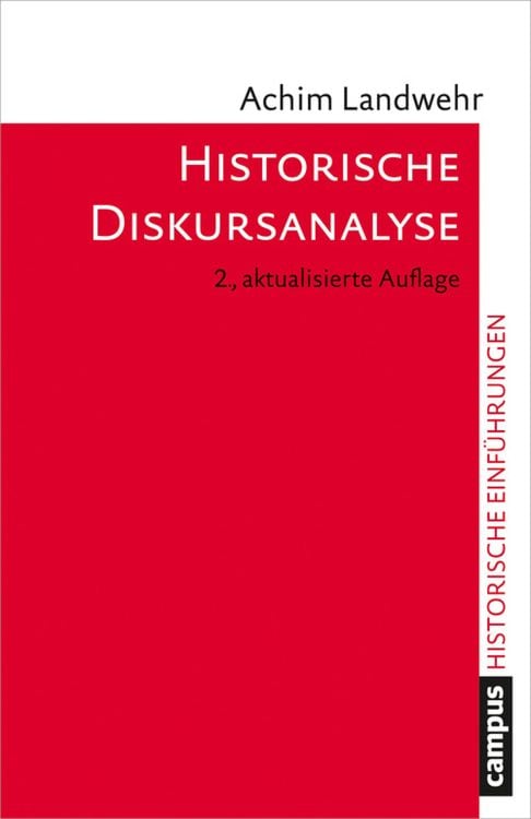 Produktbild: Historische Diskursanalyse