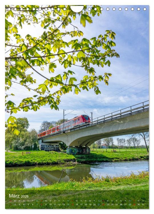 Produktbild: Die Rur im Kreis Heinsberg (Wandkalender 2026 DIN A4 hoch), CALVENDO Monatskalender