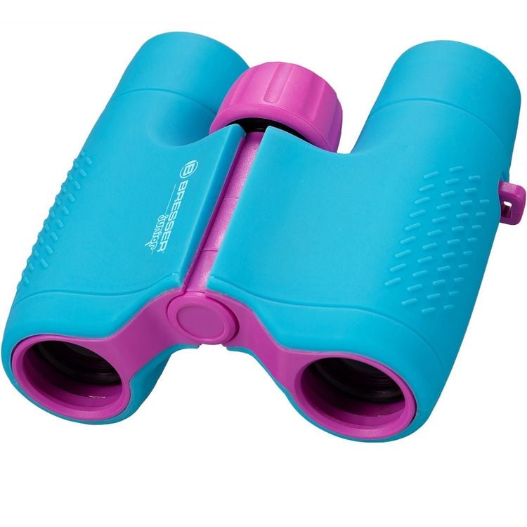 Produktbild: Bresser Junior 11250 - Kinder-Fernglas 6x21 (blau), mit Tasche