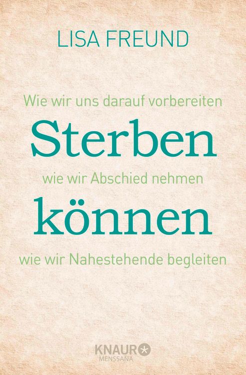 Produktbild: Sterben k&ouml;nnen