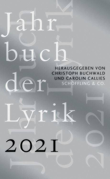 Produktbild: Jahrbuch der Lyrik 2021