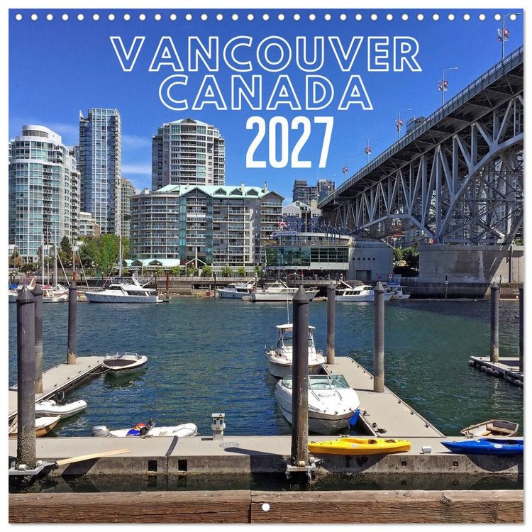 Produktbild: Vancouver Canada (Wall Calendar 2027 12 &times; 12 Inch) CALVENDO 12 Month Wall Calendar