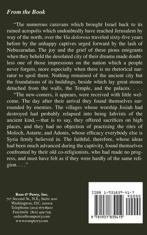 Produktbild: History of the People of Israel Vol. 4