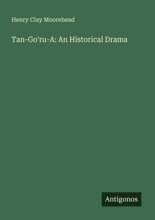 Produktbild: Tan-Go'ru-A: An Historical Drama