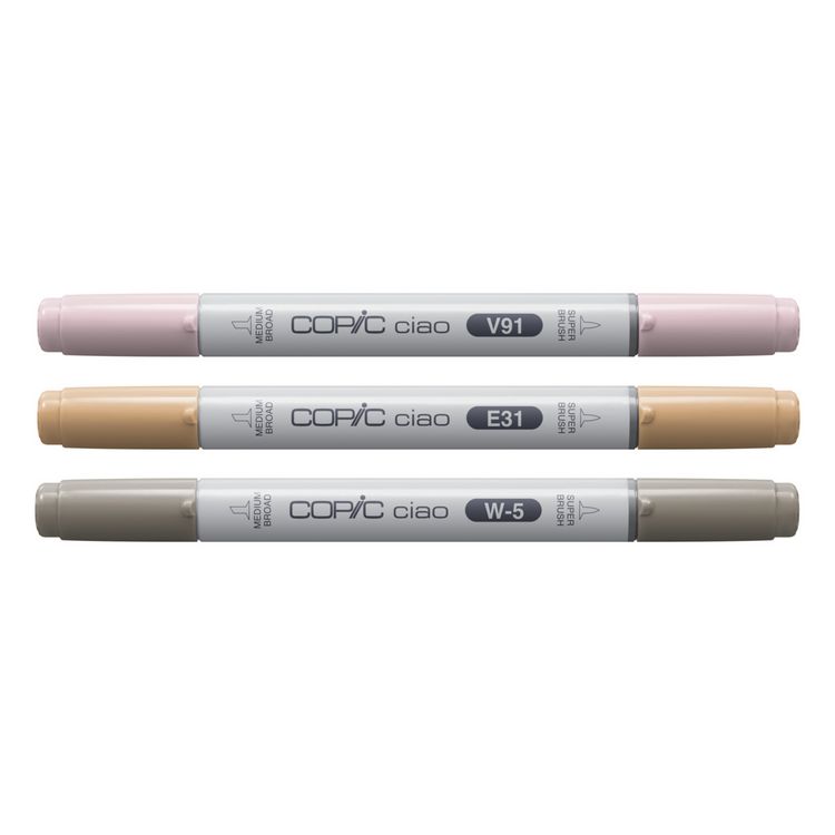 Produktbild: Copic Marker Set Ciao LAYER&MIX Pet Palette 3 St&uuml;ck Faltschachtel