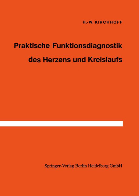 Produktbild: Praktische Funktionsdiagnostik des Herzens und Kreislaufs