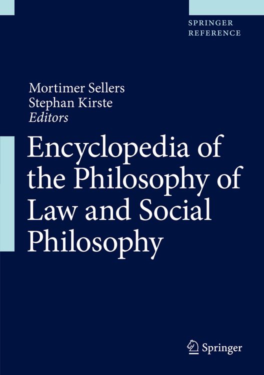 Produktbild: Encyclopedia of the Philosophy of Law and Social Philosophy