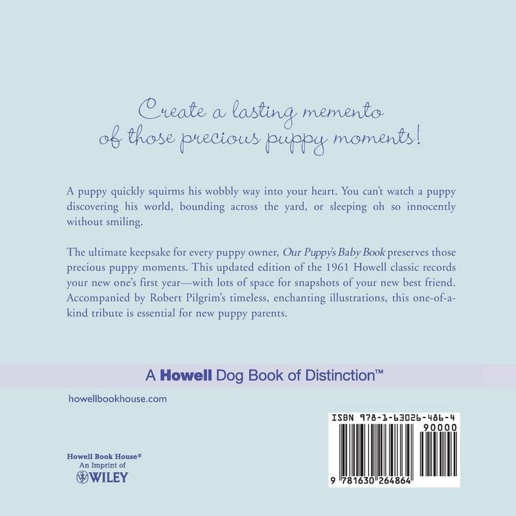 Produktbild: Our Puppy's Baby Book