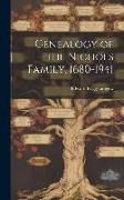 Produktbild: Genealogy of the Nichols Family, 1680-1941