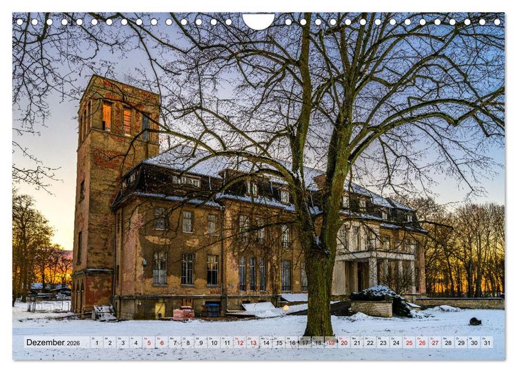 Produktbild: B&ouml;rnicke - Historisches Angerdorf im Barnim (Wandkalender 2026 DIN A4 quer), CALVENDO Monatskalender