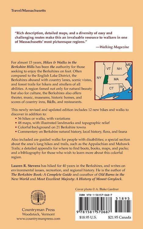 Produktbild: Hikes & Walks in the Berkshire Hills
