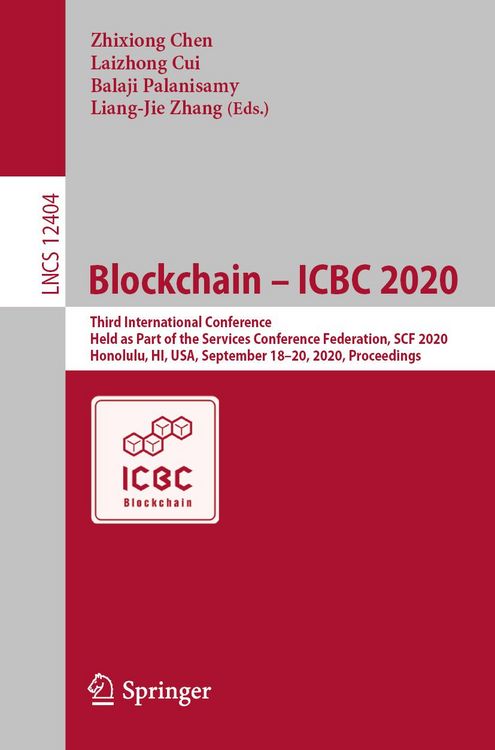 Produktbild: Blockchain - ICBC 2020