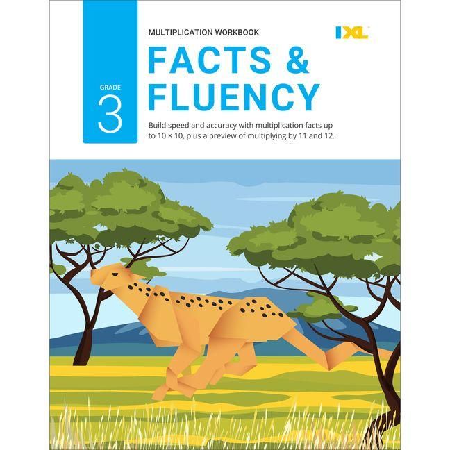 Produktbild: Grade 3 Multiplication Facts & Fluency Workbook (IXL Workbooks)