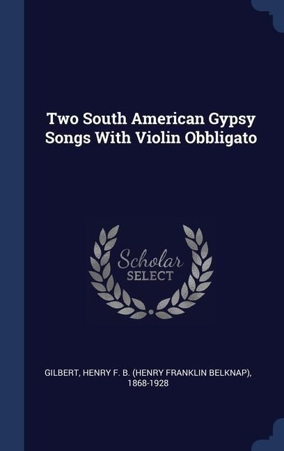 Produktbild: 2 South Amer Gypsy Songs W/vio