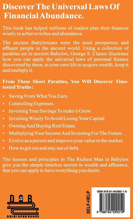 Produktbild: The Richest Man In Babylon
