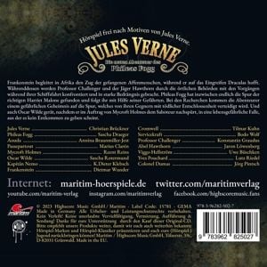 Produktbild: Die neuen Abenteuer des Phileas Fogg - Die Afrika-Verschw&ouml;rung, 1 Audio-CD