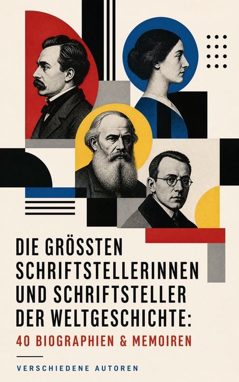 Produktbild: Die gr&ouml;&szlig;ten Schriftstellerinnen und Schriftsteller der Weltgeschichte: 40 Biographien & Memoiren