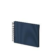 Produktbild: S.O.H.O. Navy - Wire-o Fotoalbum 40/195 x 145 mm,schwarz