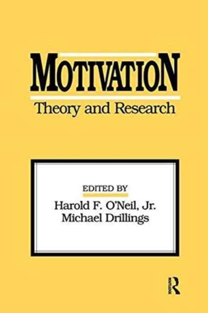 Produktbild: Motivation: Theory and Research