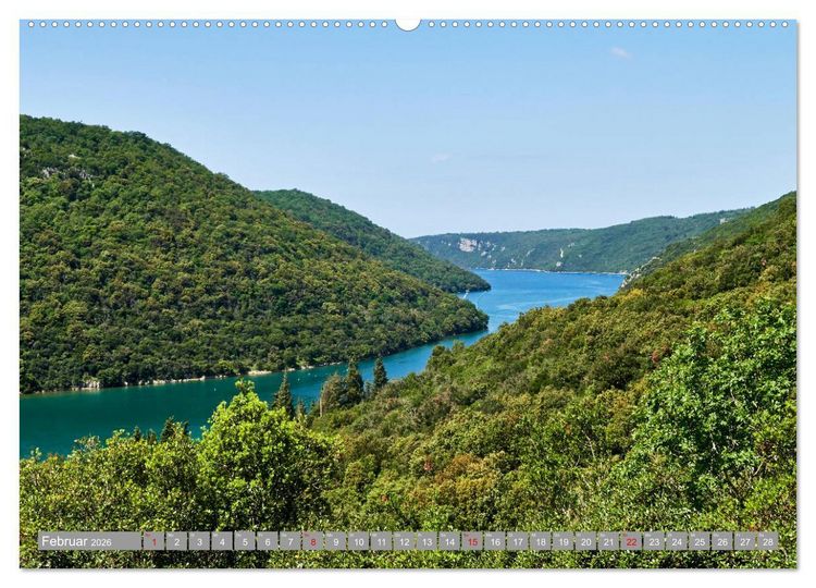 Produktbild: ISTRIEN (hochwertiger Premium Wandkalender 2026 DIN A2 quer), Kunstdruck in Hochglanz